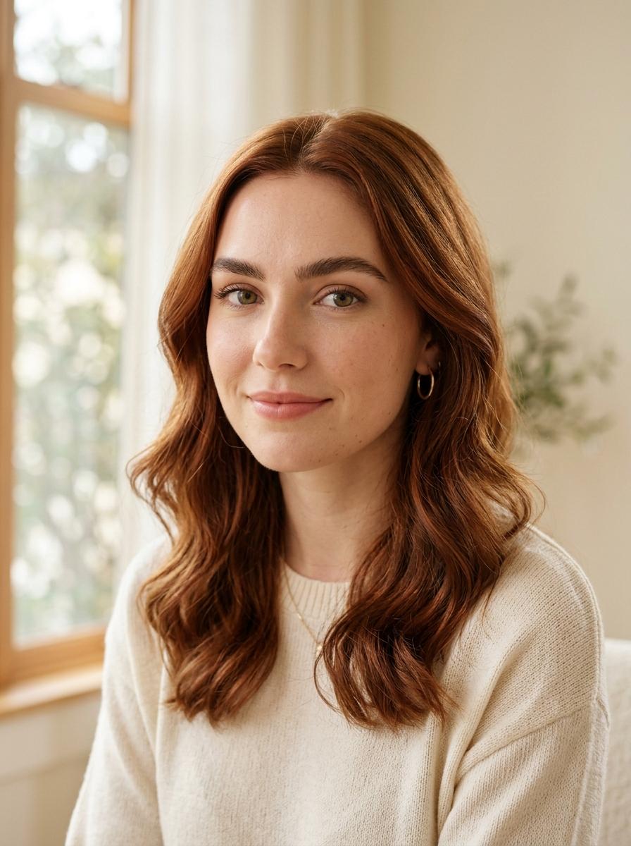 Soft Auburn - Haarfarben Idee